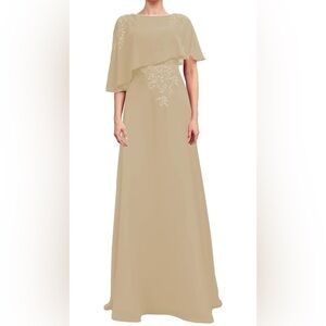 Chic One Shoulder Cream Dress